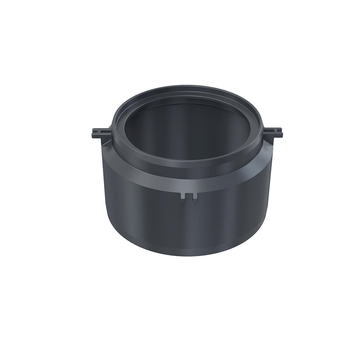 ANSCHLUSS DN110 für Entwässerungsrinne - Schwarz, Metall (6.7/12.2/11.6cm) - Alcadrain