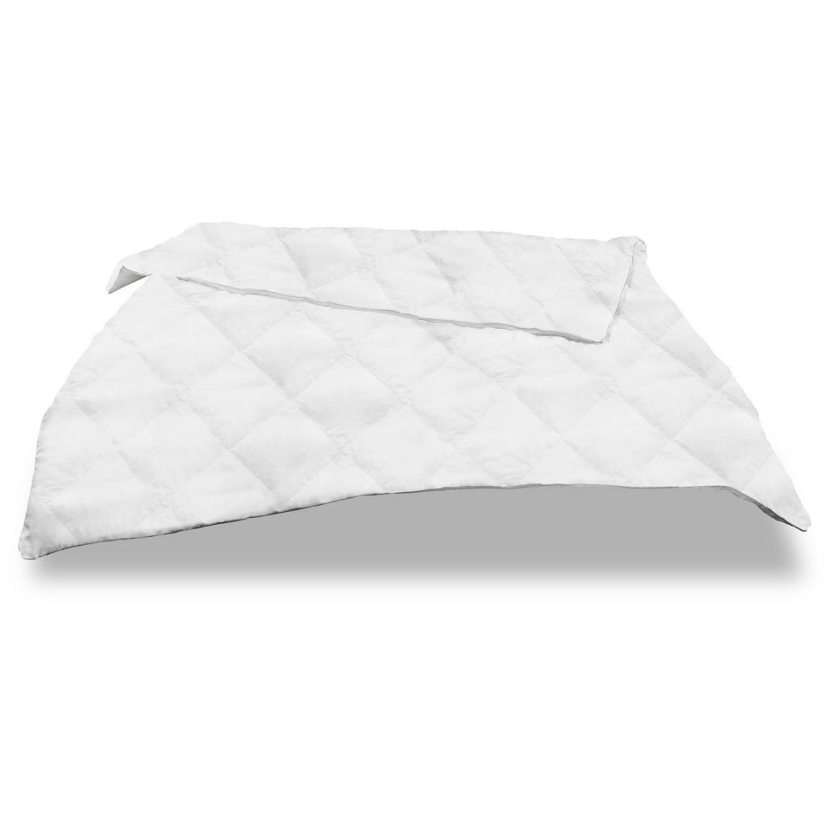 BETTDECKE Basic 135x200 cm - Weiß, Textil (135/200cm) - CloudComfort