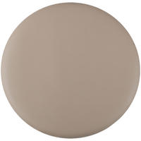 STUHLKISSEN ⌀ 38cm beige Lederimitat mit Antirutsch - Beige, Textil (38/38/1cm) - Bestlivings