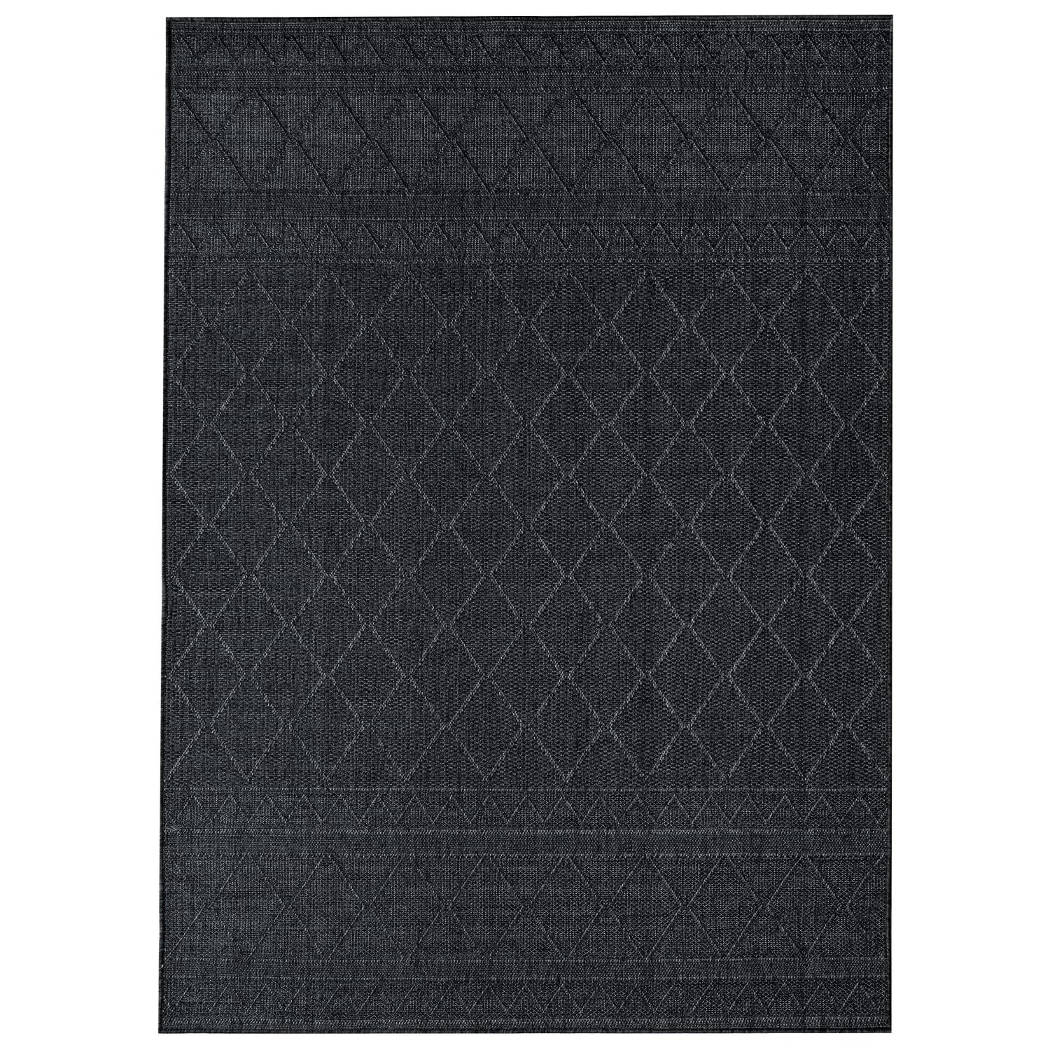 Paco Home Outdoorteppich Anthrazit 200x280 cm