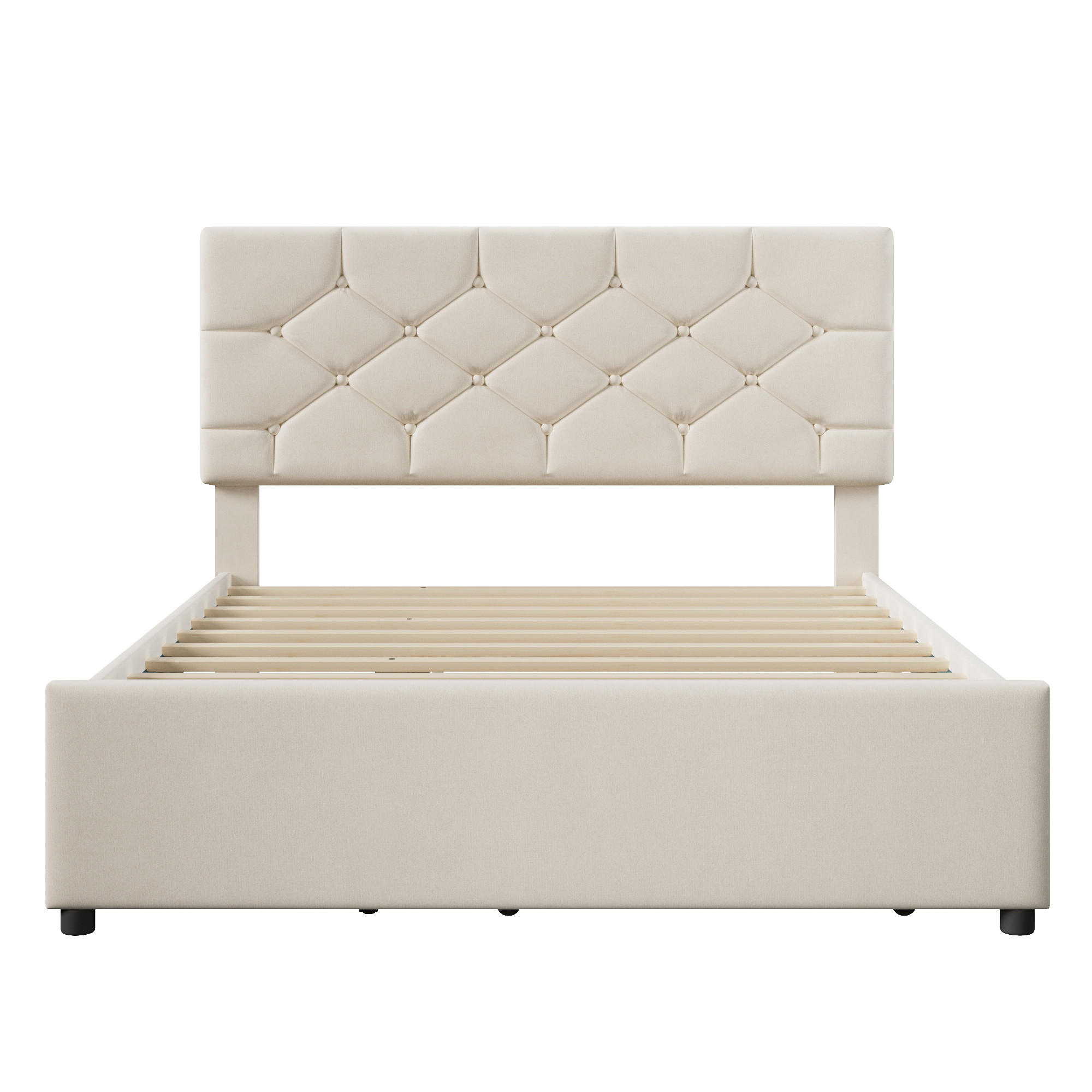 XXXLutz Polsterbett Beige