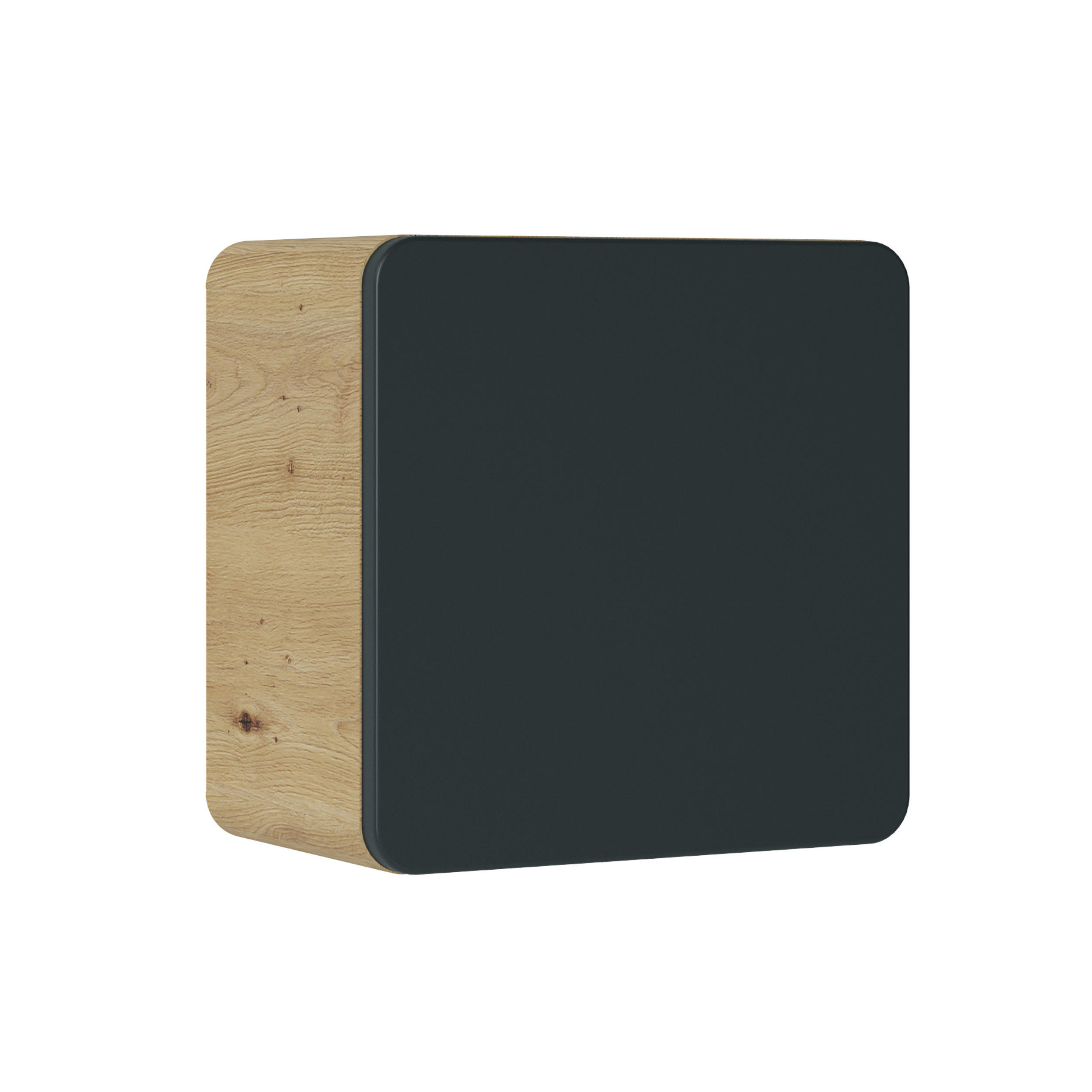 HÄNGESCHRANK ARVIDA SZK2 Kompakte Größe Eiche Grau - Grau, Holzwerkstoff (35/35/22cm) - Komodee