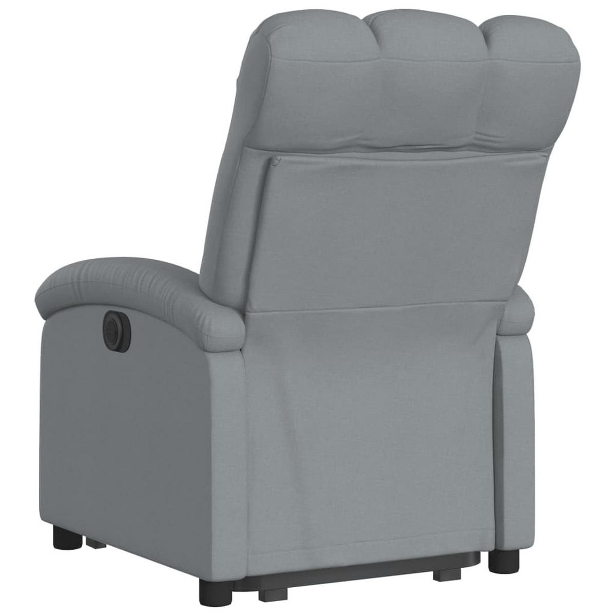 FERNSEHSESSEL Liford Hellgrau - Hellgrau, Metall (70/101/93cm) - Nettlife