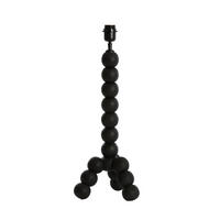 LAMPENFUSS Veglio Schwarz Ø20/50 cm - Schwarz, Holz (20/20/50cm) - Light & Living