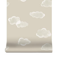 VLIESTAPETE - kleine Wolke 1000x53cm - Grau, Papier/Kunststoff (53/1cm) - Superfresco Easy