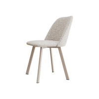 ESSZIMMERSTUHL K109 - Kaschmir/Beige, Holzwerkstoff/Textil (47/80/58cm) - MIRJAN24
