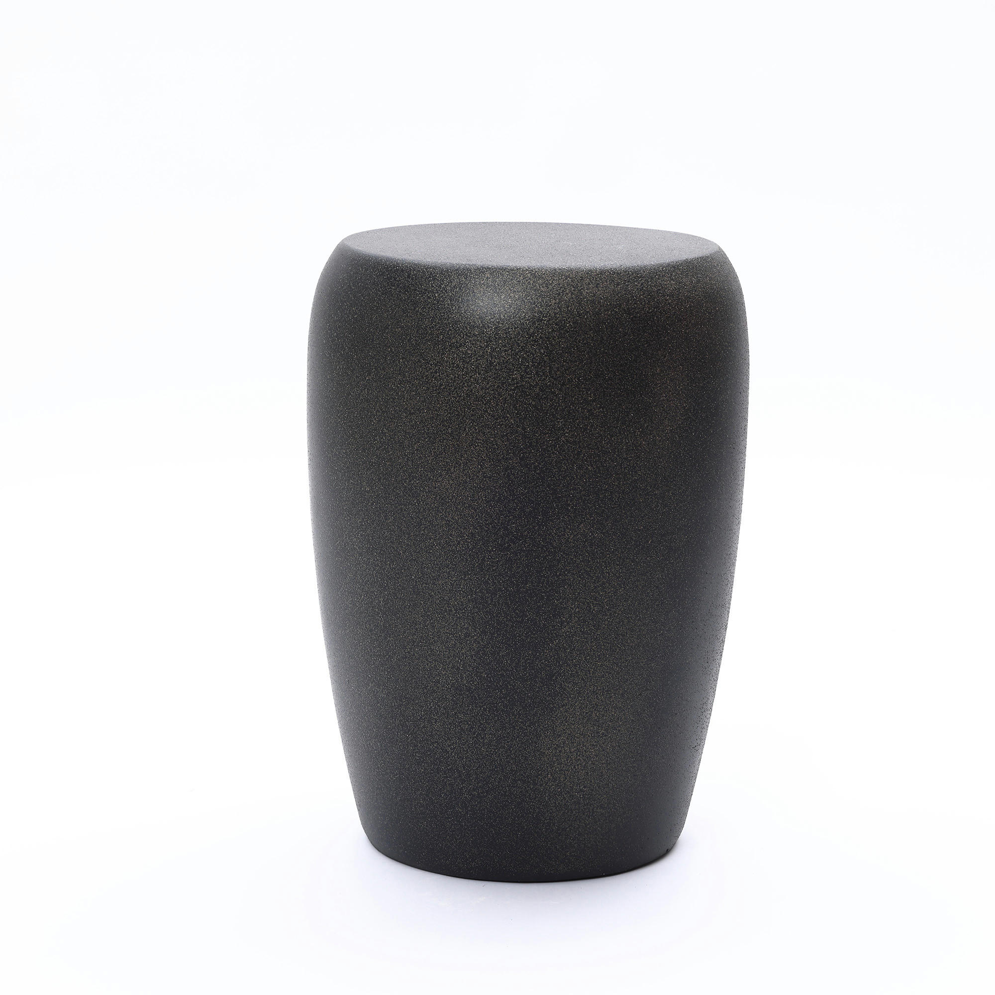 BEISTELLTISCH Modern, schwarz matt, MGO-Platte | Ø35.3 x H50 cm - Schwarz, Holzwerkstoff (35.3/35.3/50cm) - Hometopia