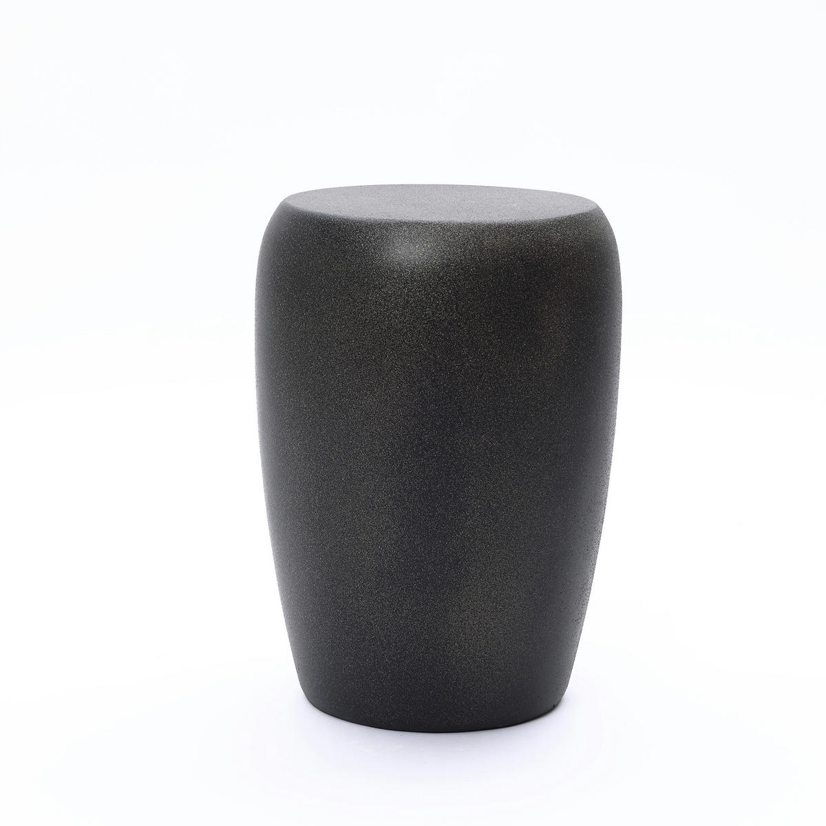 BEISTELLTISCH Modern, schwarz matt, MGO-Platte | Ø35.3 x H50 cm - Schwarz, Holzwerkstoff (35.3/35.3/50cm) - Hometopia