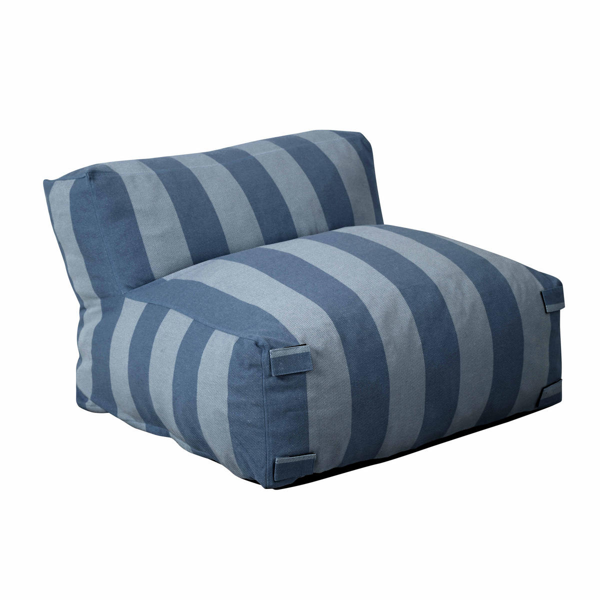 SESSEL 2-tlg., pazifisch - Blau, Textil (85/65/170cm) - Oviala
