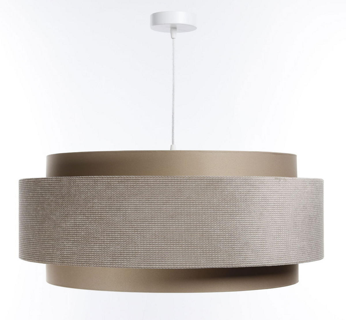 HÄNGELEUCHTE Gold 60/25 cm - Goldfarben, Kunststoff (60/1/25cm) - ONZENO
