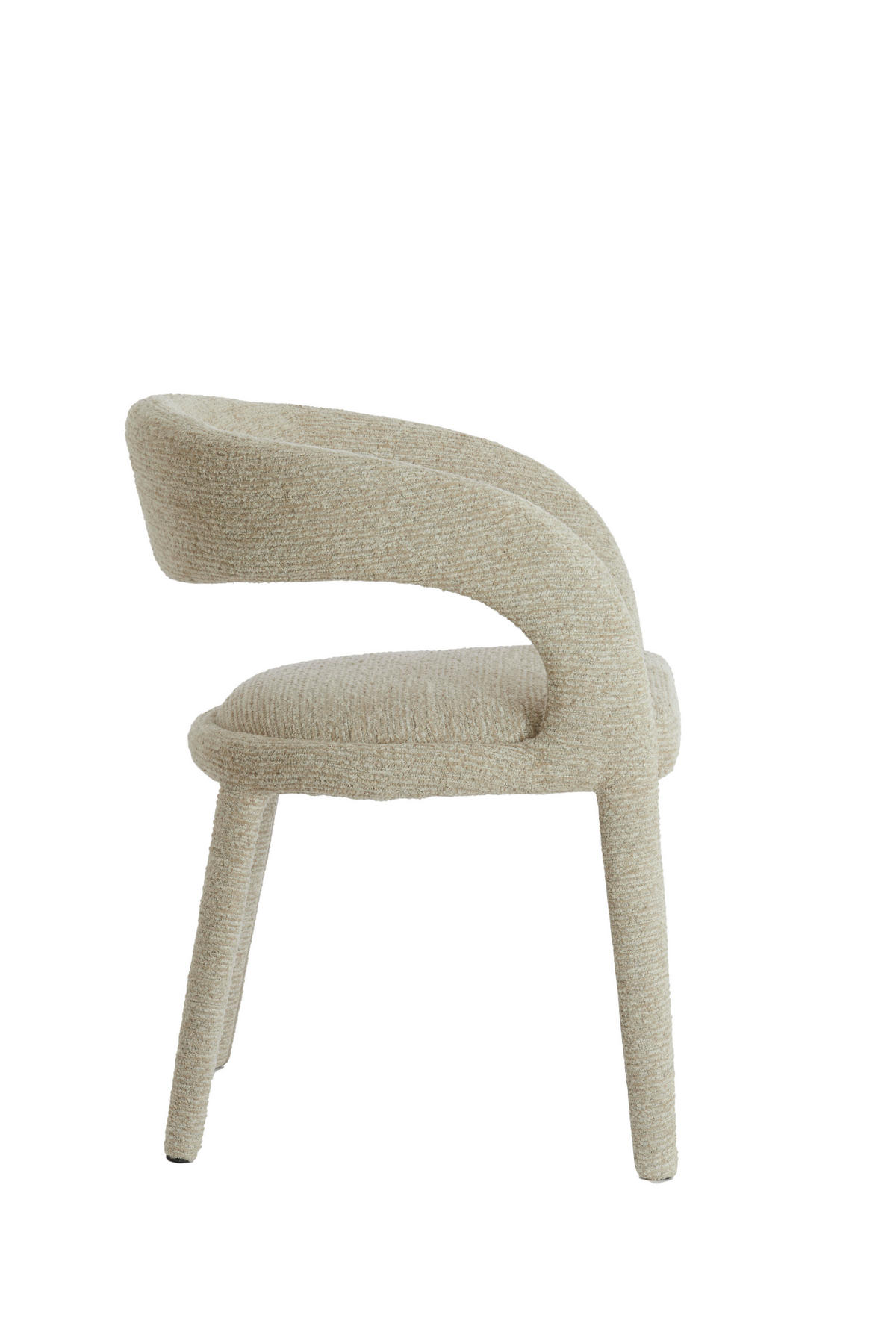 ESSZIMMERSTUHL Kyran Braun 58/57/78 cm - Braun, Textil (57/78/58cm) - Light & Living