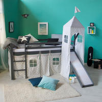 HOCHBETT 90/200 cm in grau - Grau, Holz - Homestyle4u