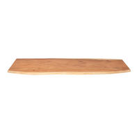 TISCHPLATTE CURTIS - Beige/Naturfarben, Akazienholz/Holz (40/140/3cm) - SAM