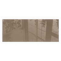 GLASPLATTE für Kamin 125x50 cm - Braun, Glas (125/50/0.4cm) - TULUP