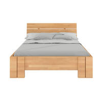 MASSIVHOLZBETT Arhus, Buche - lackiert, Naturfarben, 140x200 - Buchefarben, Holz/Buchenholz (140/200cm) - Visby
