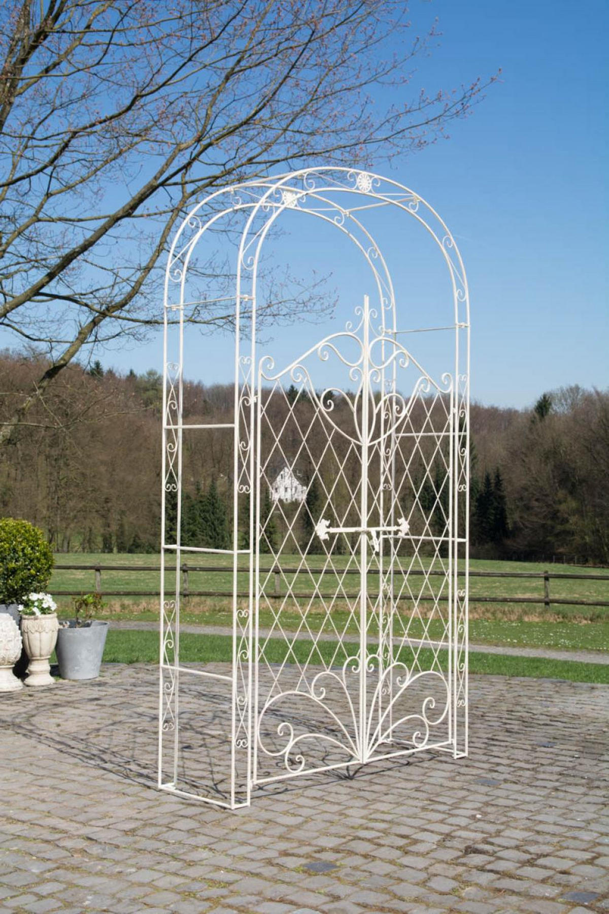 ROSENBOGEN Metall Antik-Creme - Creme, Metall (120/220/40cm) - CLP