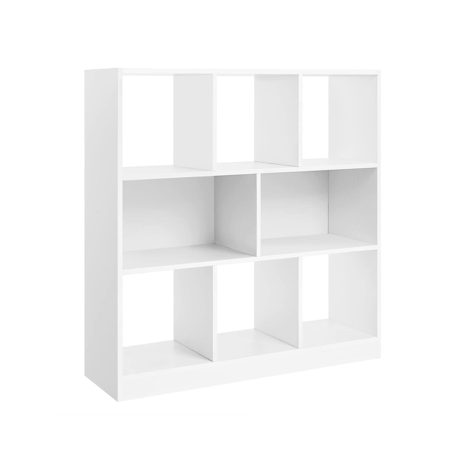 BÜCHERREGAL STANDREGAL - Weiß, Holzwerkstoff (30/30/97.5cm) - Hansiro