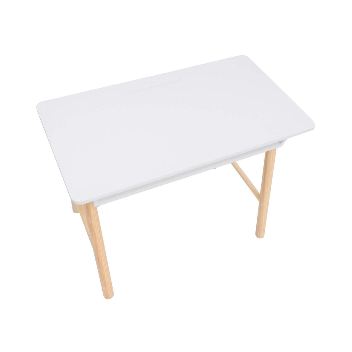 KINDERTISCH Weiß 50/90/70 cm - Weiß, Holzwerkstoff (90/70/50cm) - Mobili Rebecca
