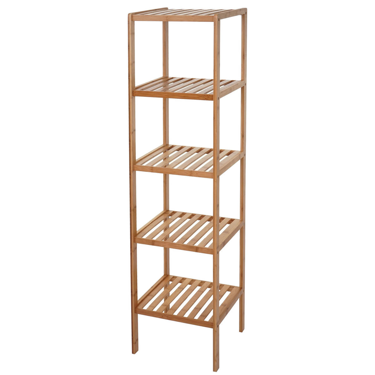 BADEZIMMERSET Braun 5er-Set - Braun, Holz (34/140/33cm) - MCW