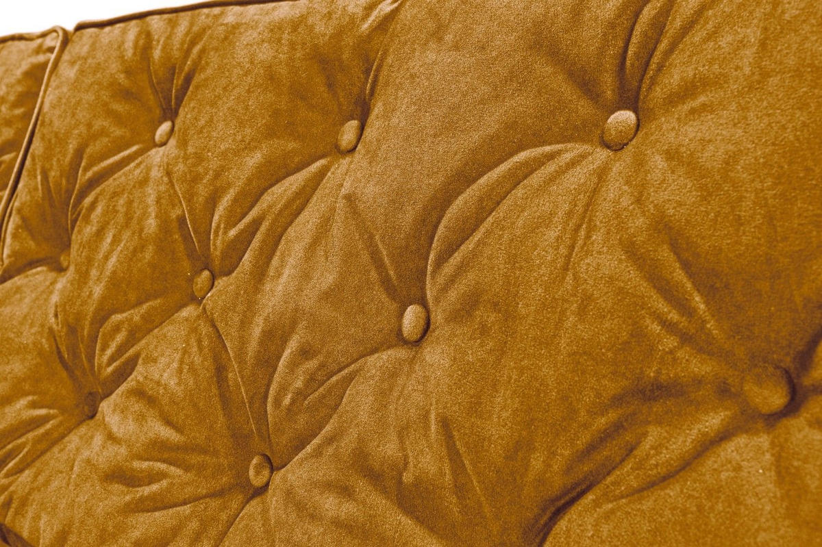 2-SITZER mit Schlaffunktion und Bettkasten - Rostfarben/Goldfarben, Holz/Kunststoff (252/102/115cm) - ed exciting design