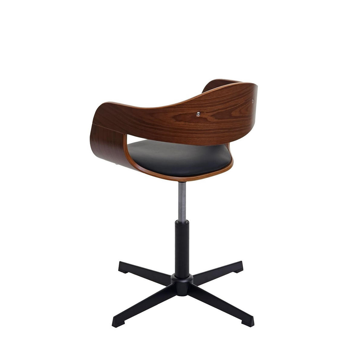 BÜROSTUHL Schwarz - Schwarz, Textil (64/83/64cm) - MCW