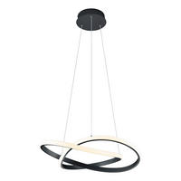 LED HÄNGELEUCHTE COURSE Schwarz Matt - Schwarz, Metall (60/60/150cm)