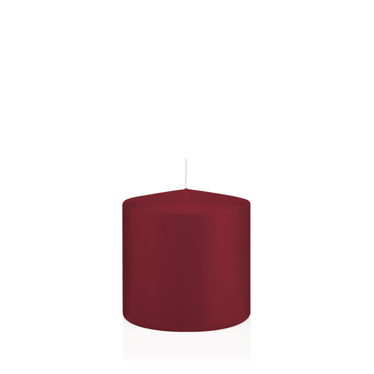 Wiedemann Kerzen Stumpenkerzen Bordeaux 10 cm