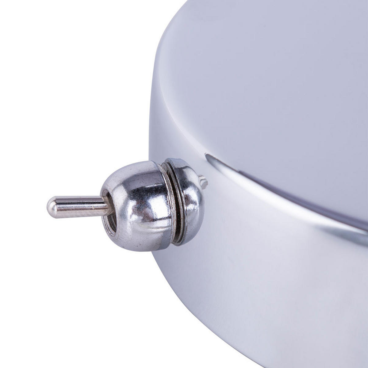 LED WANDLEUCHTE Kristalloptik Silber - Silberfarben, Metall (12/24.5/17cm) - Globo Lighting