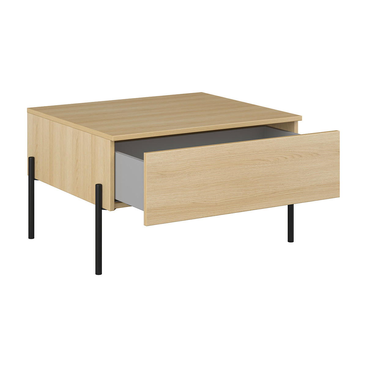 COUCHTISCH Lucilla Holz - Braun, Holzwerkstoff (60/70/42.7cm) - Petits-meubles