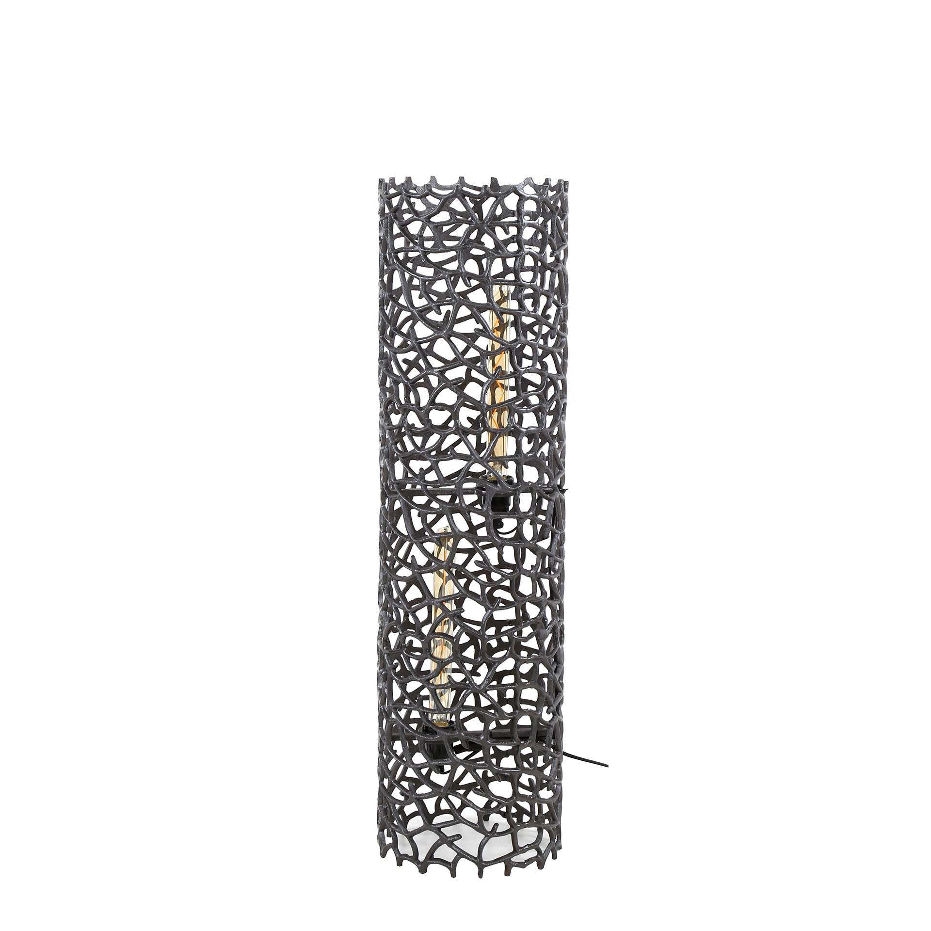 STEHLEUCHTE Weaver Schwarz 25/25/92 cm - Schwarz, Metall (25/25/92cm) - Hoyz Collection