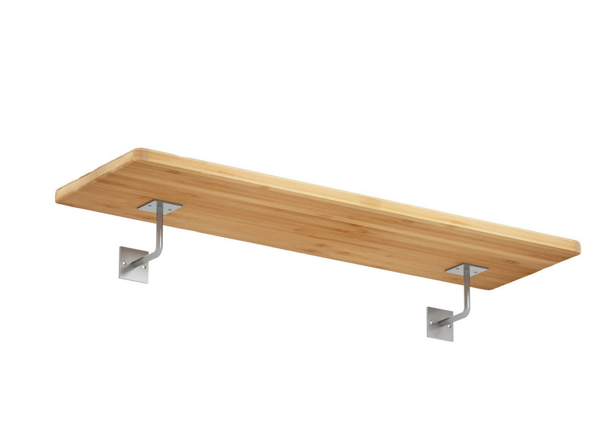 REGALTRÄGER als 2er Set Oli, Stahl in verschiedenen Trendfarben - Grau, Metall (10/5/10cm) - Alberts