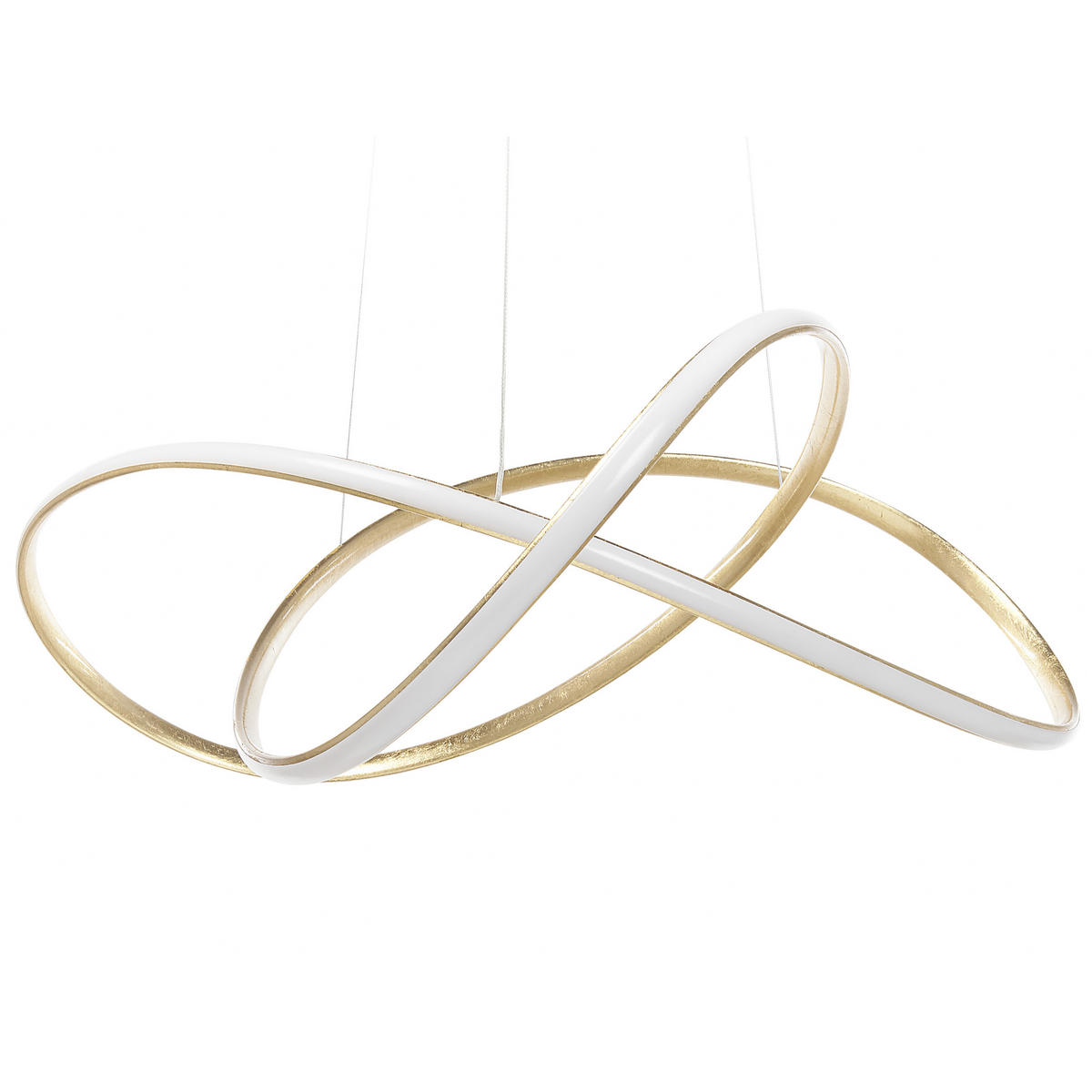 HÄNGELEUCHTE Tumen 65/75/120 cm - Goldfarben, Metall (65/75/120cm) - Beliani
