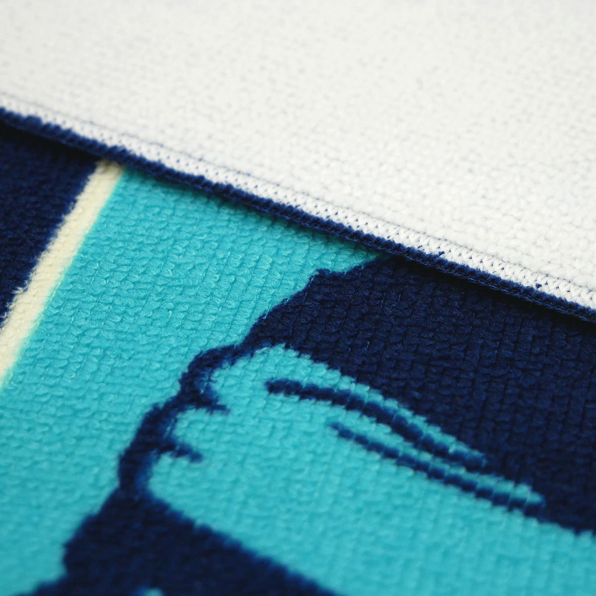 STRANDTUCH Kinder Mikrofaser Blau 70x140 250g/m² - Algajola - Blau, Textil (140/70cm) - LE COMPTOIR DE LA PLAGE