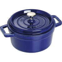 RUNDER Gusseisentopf 2,6l 405102650 - Dunkelblau, Metall (22cm) - Staub