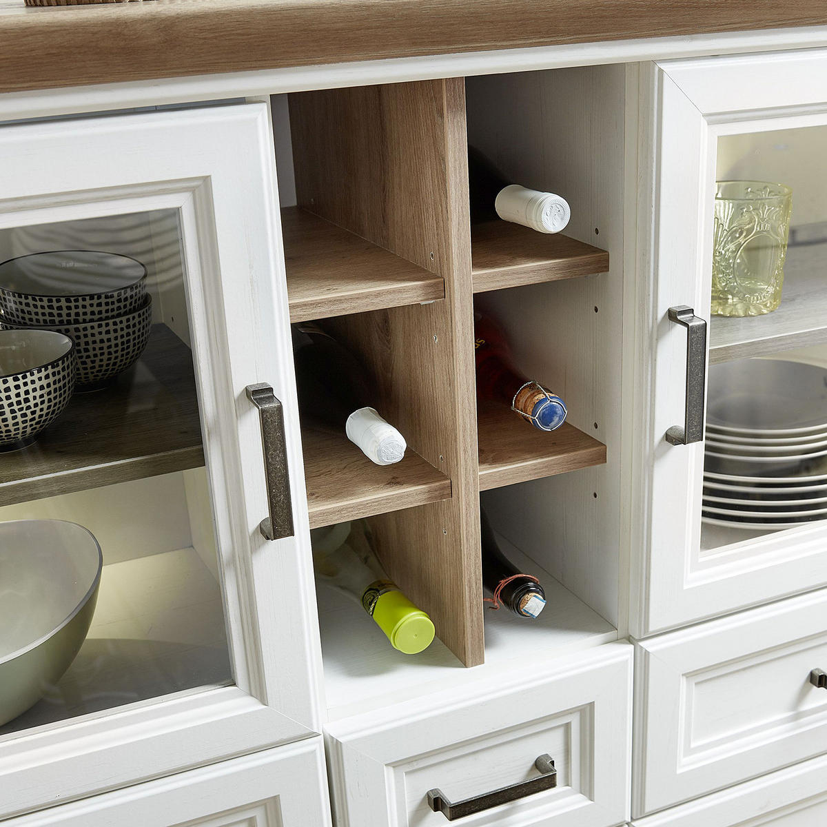 HIGHBOARD - Weiß, Holzwerkstoff (143/150/42cm) - home24