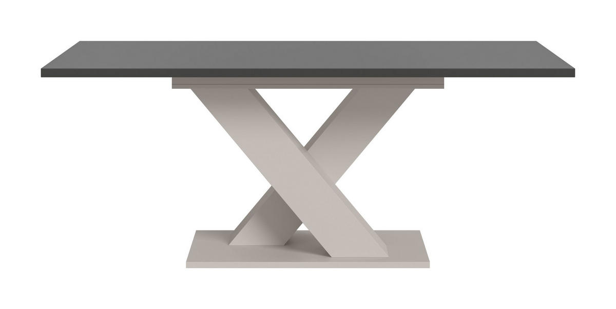 ESSTISCH MOTION (B/H/T: ca. 150/76/90 cm) in Kaschmir/grau - Kaschmir, Holzwerkstoff (90/150/76cm)