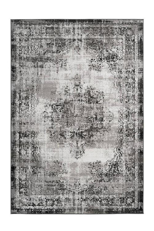 VINTAGE-TEPPICH 80/150 cm Ariya Anthrazit  - Anthrazit, Design, Textil (80/150cm) - Kayoom