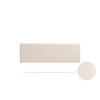 KOPFTEIL gepolstert NAPOLI Aqualine 90x50x5 cm - Beige - Moonia - Beige, Holz (90/5/50cm)