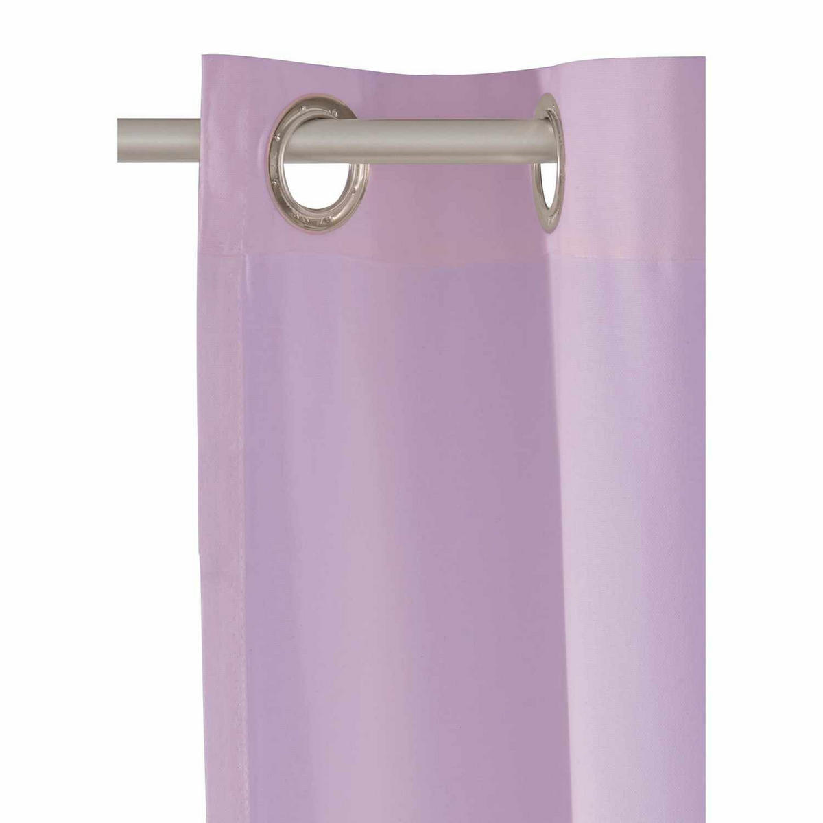 ÖSENVORHANG DOVE Blickdicht - Flieder, Textil (140/0.5/245cm) - Tom Tailor