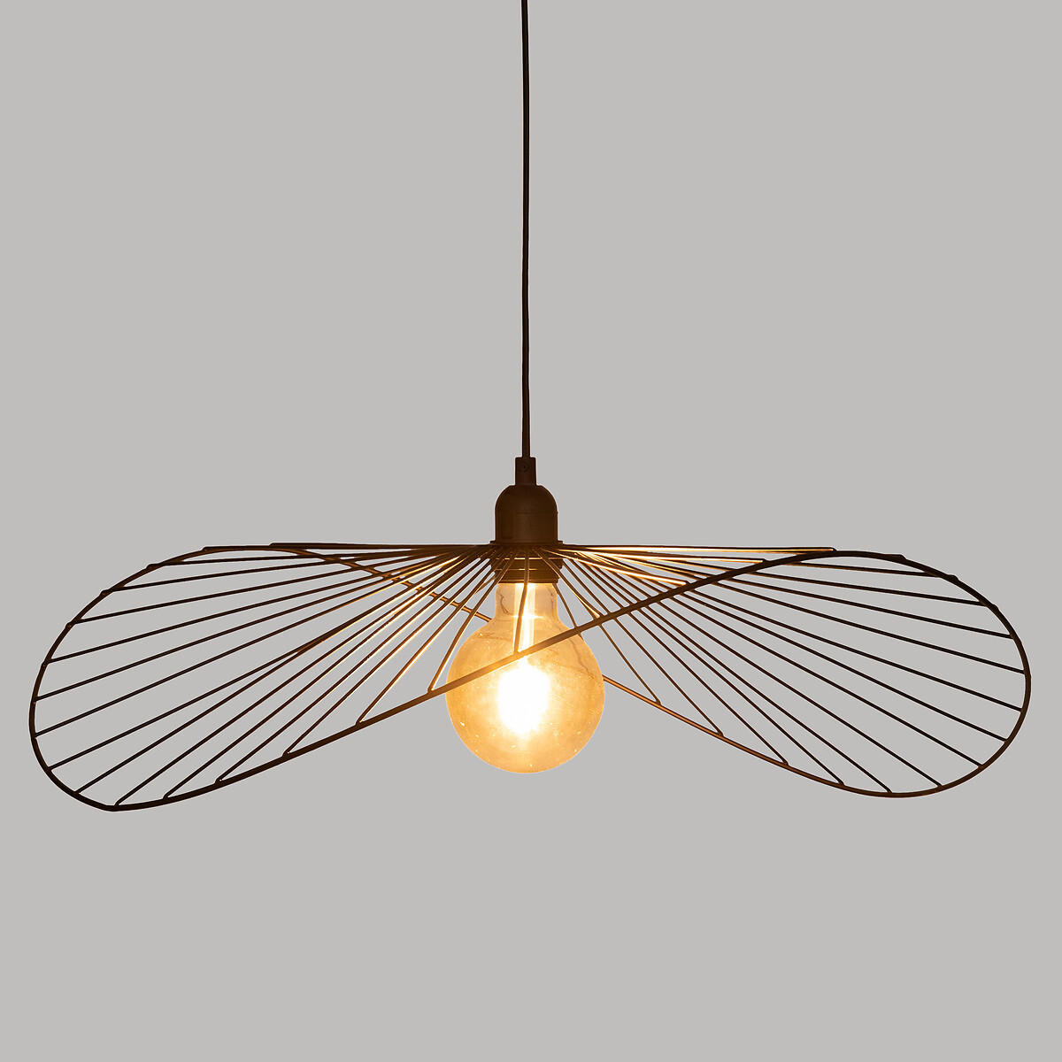 HÄNGELAMPE Adelia Ø 58 cm - Schwarz, Metall (57/16/58cm) - Atmosphera Createur d´interieur