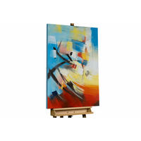 ACRYLBILD HANDGEMALT 75/100 cm - Multicolor, Holz/Textil (75/100cm) - KUNSTLOFT