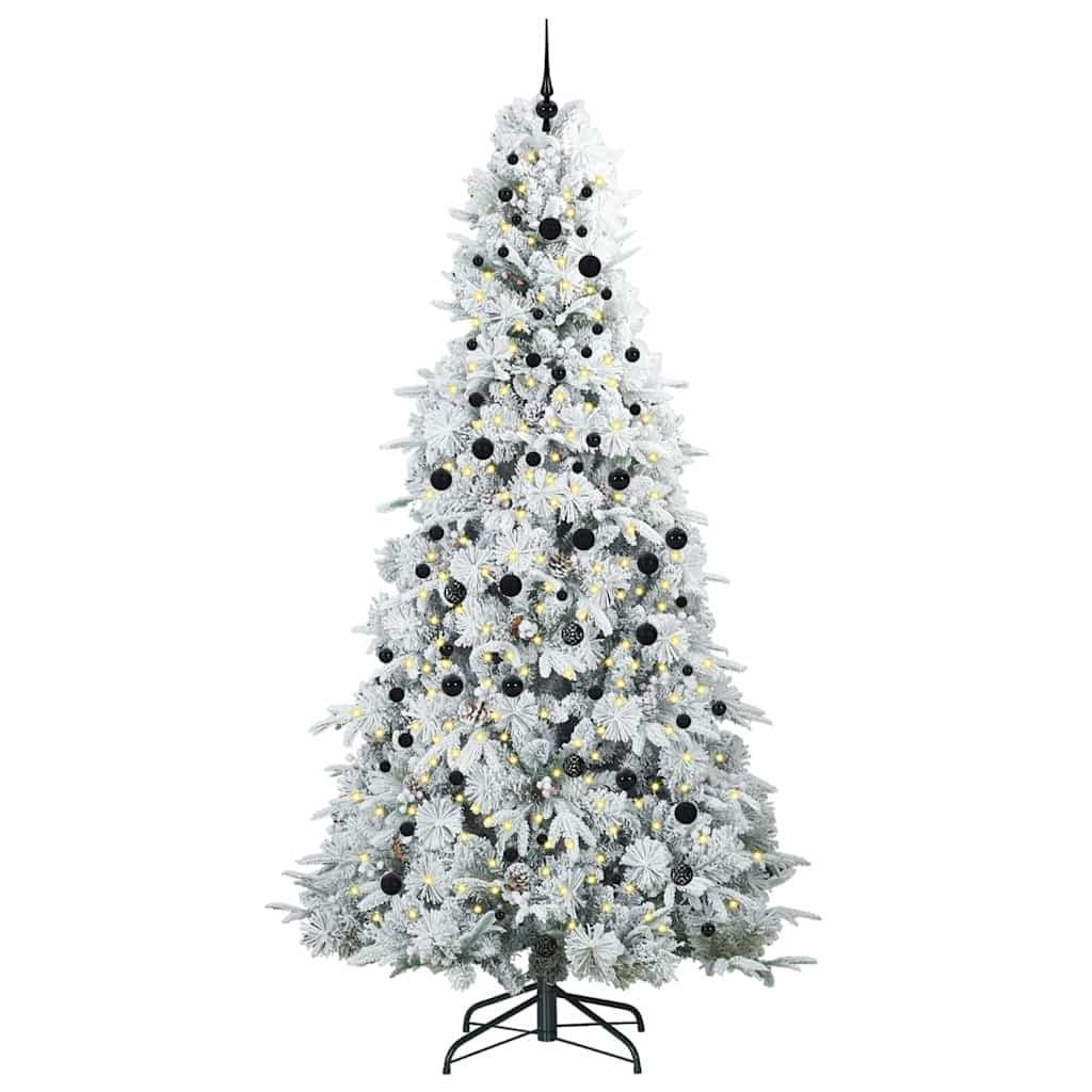 vidaXL Weihnachtsbaum Weiß 240 cm