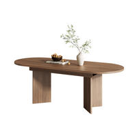 ESSTISCH 160/80/75 cm nussbaumfarben aus MDF mit Ausziehfunktion - Walnussfarben, Holzwerkstoff (160/80/75cm) - OKWISH