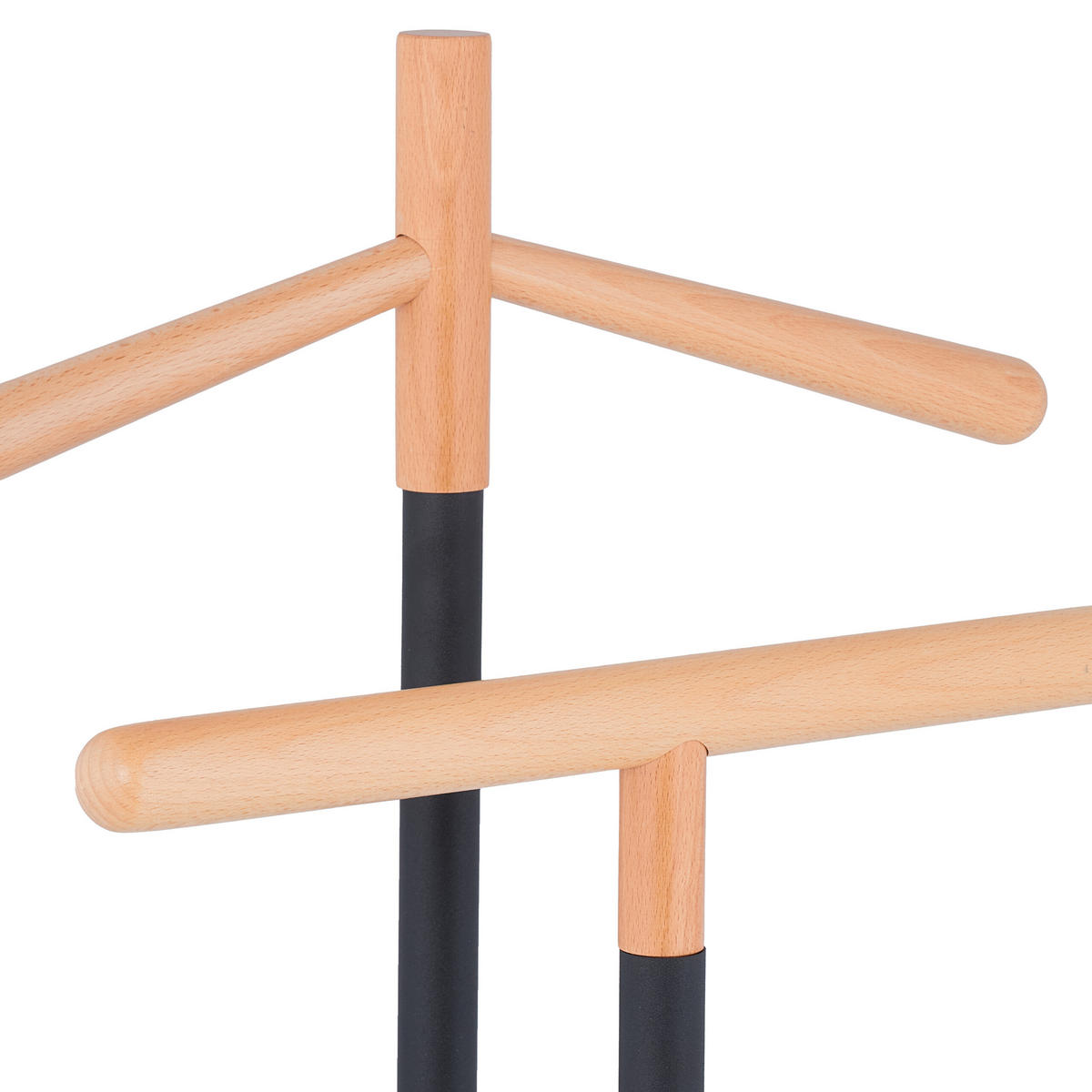 HERRENDIENER - Multicolor, Holz/Metall (47/112/20cm) - Relaxdays