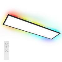 ZÁVĚSNÉ LED světlo Clausen III 25/100/5 cm - černá, kov (25/100/5cm) - Nettlife