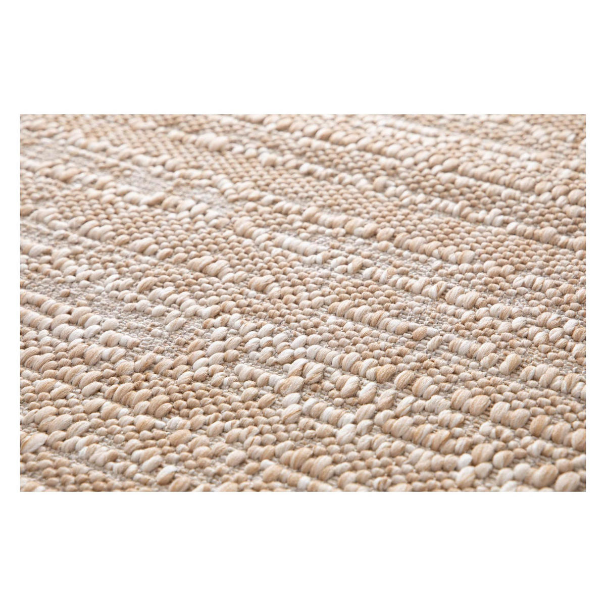 TEPPICH Mirko natur 200 x 290 x 1 cm - Naturfarben, Textil (200/290cm) - Vivaraise