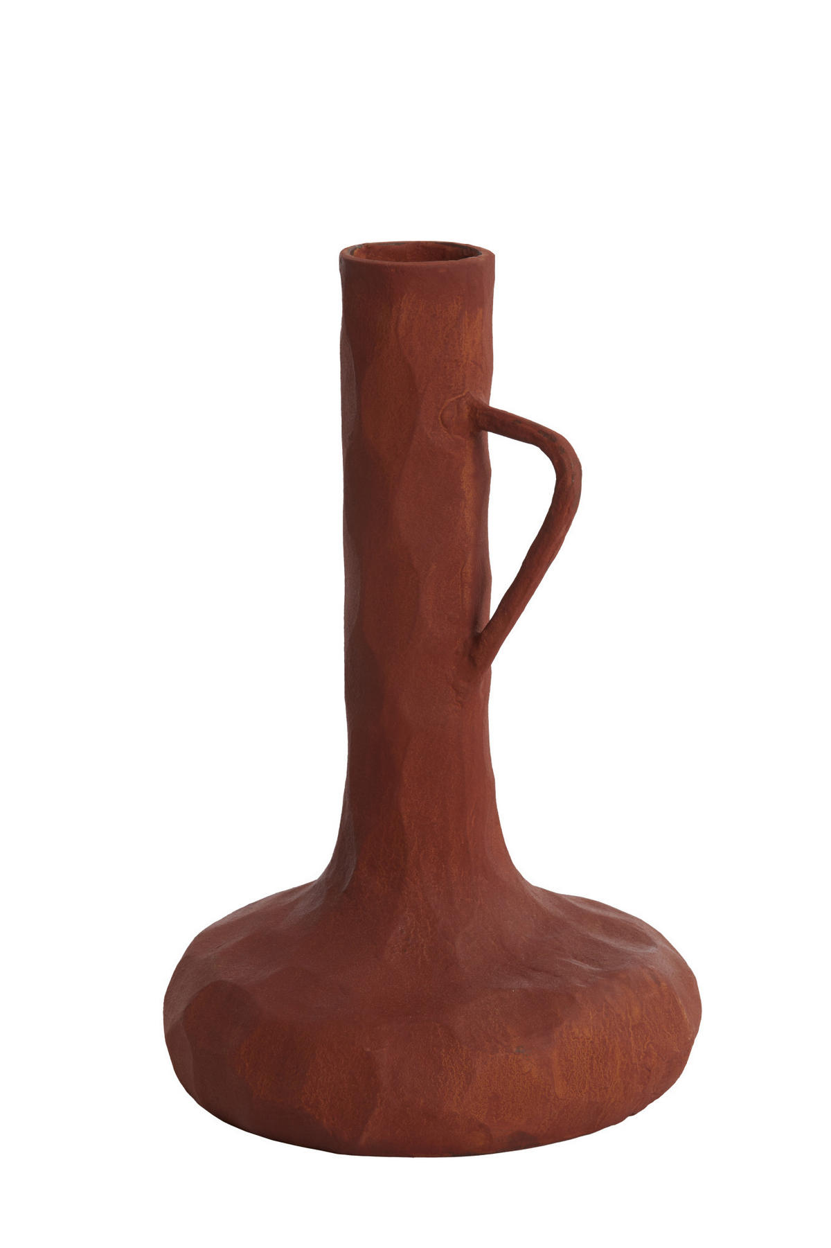 VASE Cingoli Rot Ø25/39 cm - Rot, Metall (39cm) - Light & Living