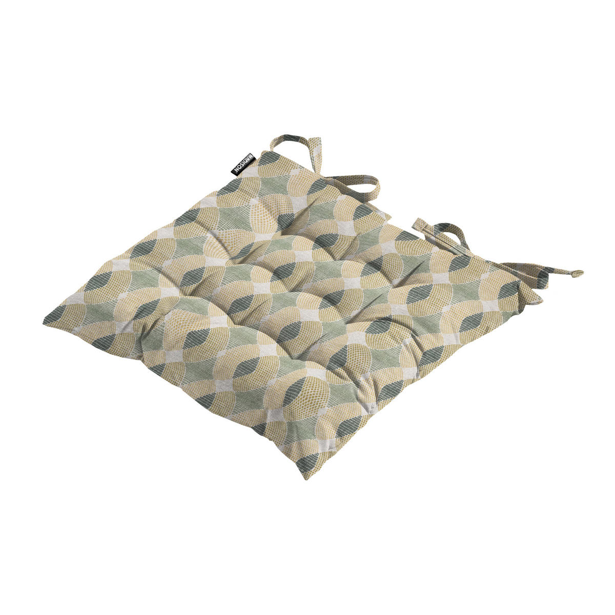 SITZKISSEN Rae - Grün - 46/46/8 cm - 4er-Set - Grün, Textil (46/8/46cm) - Madison