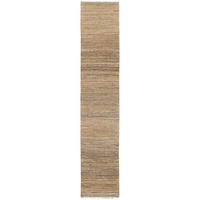 TEPPICH Gabbeh Beige 306/61 cm Schurwolle - Beige, Textil (61/306cm) - Looma