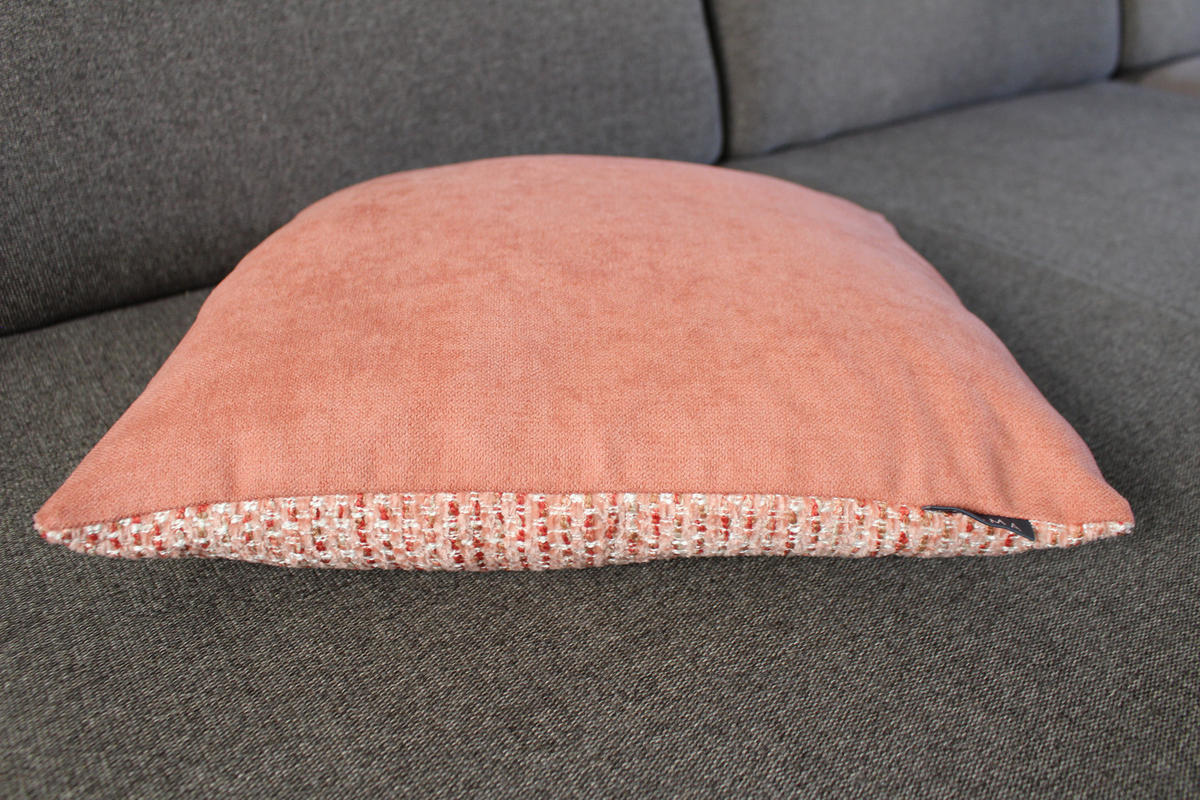 KISSENHÜLLE Vendetta rose - Rosa, Textil (45/45cm) - Magma Heimtexx